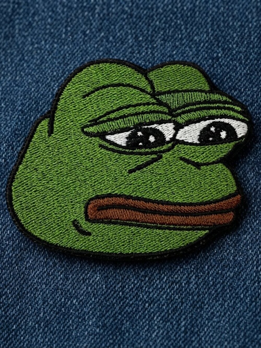 ✨4/$15✨Sad Pepe Meme Embroidered Patch